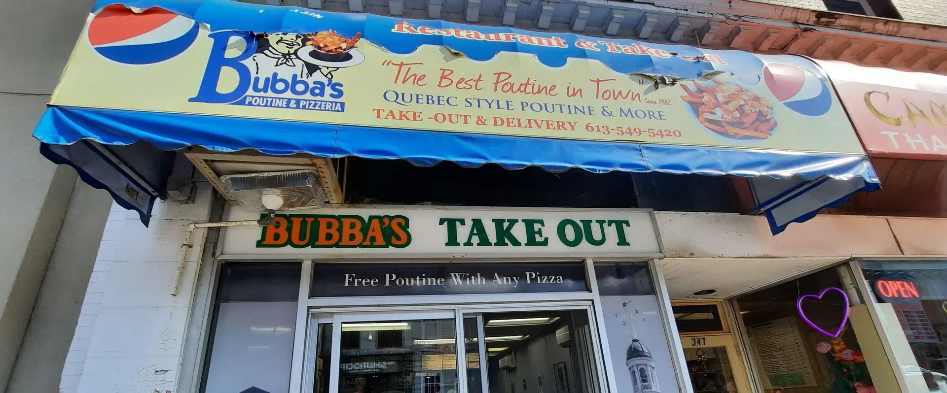 Bubba's Poutine on 349 King Street E